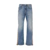 Best Straight leg jeans with jacquard bands Jeans