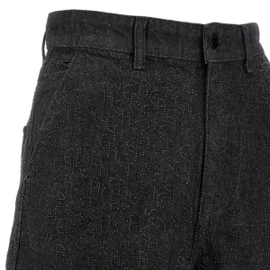 Sale Strass logo motif denim shorts Jeans