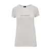 Best Strass logo organic cotton T-shirt Tops
