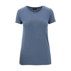 Hot Strass logo organic cotton T-shirt Tops
