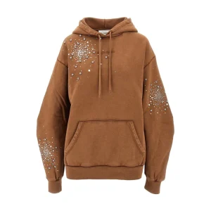 New Strass-embellished hoodie with logo Sweatshirts