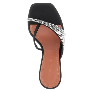 Best Strass-embellished satin 'Shiona' sandals Heeled Shoes