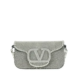 New Strass-embellished small 'Locò' bag Shoulder Bags