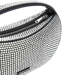Sale Strass-embellished small 'Sound Swipe' bag Top-Handle Bags | Crossbody Bags