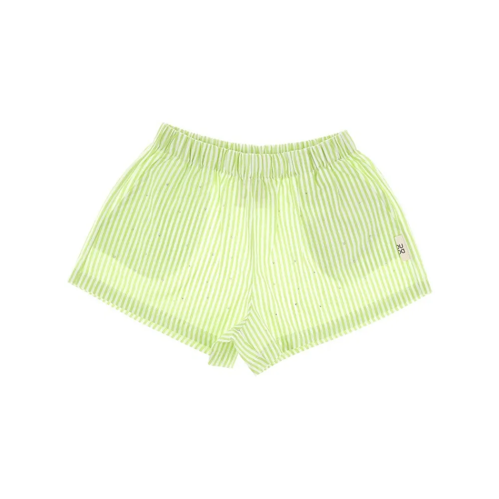 strassembellished_striped_0.webp Outlet Strass-embellished striped shorts Kids Clothing
