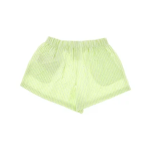 Outlet Strass-embellished striped shorts Kids Clothing