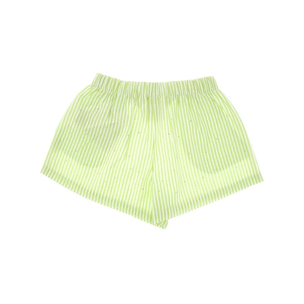strassembellished_striped_1.webp Outlet Strass-embellished striped shorts Kids Clothing