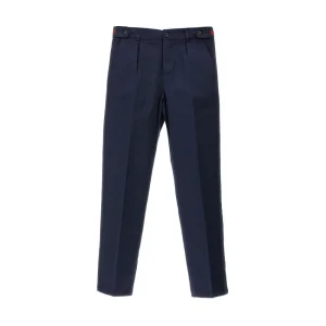 Discount Stretch cotton pants with Web details Kids/BOY Clothing