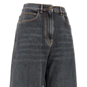 Fashion Stretch denim baggy fit jeans Jeans