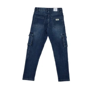 Sale Stretch denim cargo pants Kids/BOY Clothing