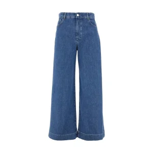 New Stretch denim wide leg jeans Jeans