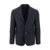 Sale Stretch flannel single-breasted jacket Jackets