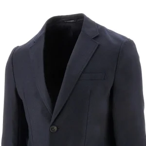 Sale Stretch flannel single-breasted jacket Jackets