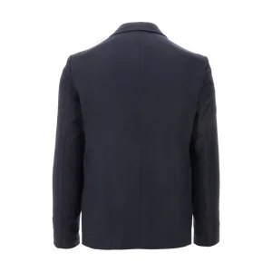 Sale Stretch flannel single-breasted jacket Jackets