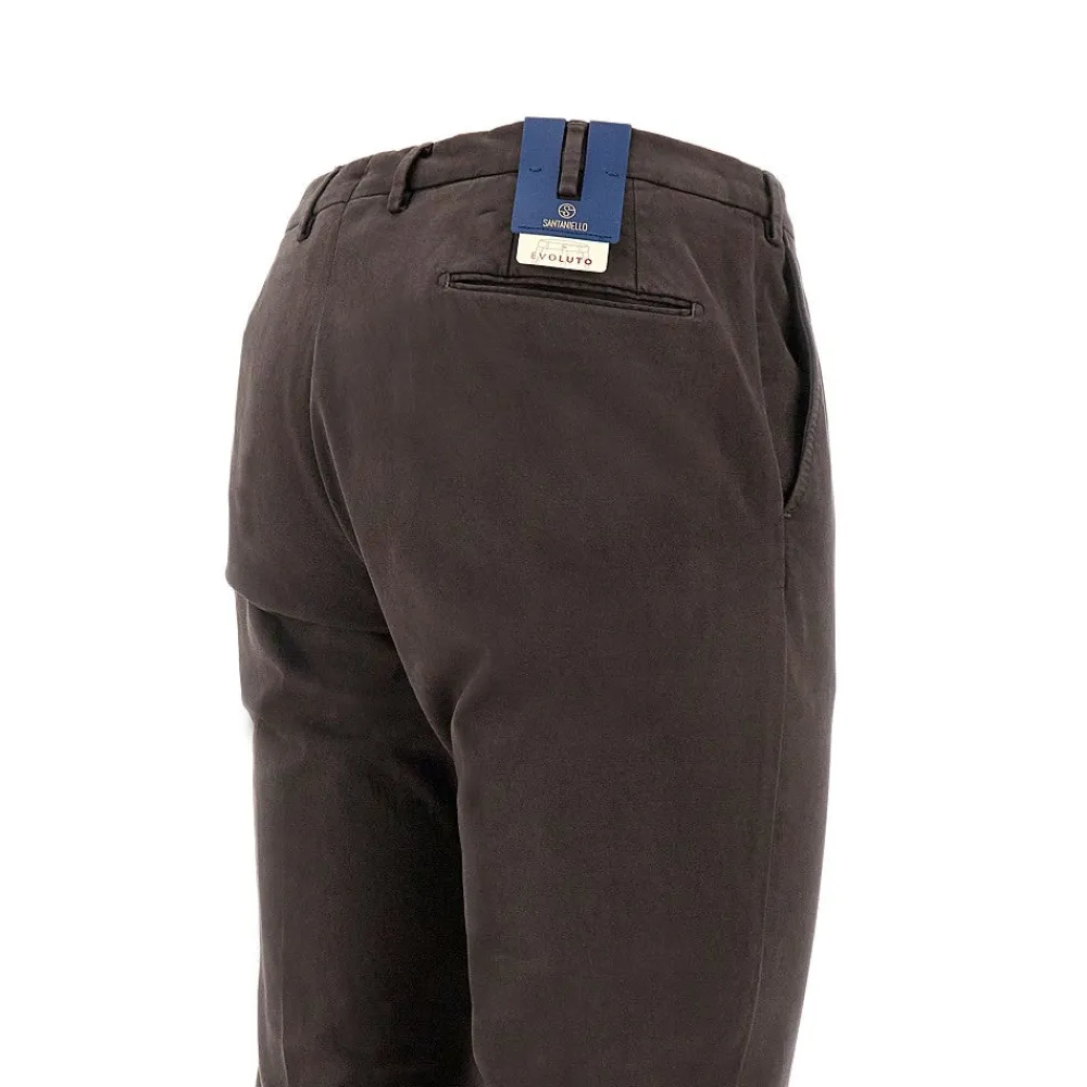 stretch_gabardine_trouser_3-2.webp Outlet Stretch gabardine trousers Pants And Shorts