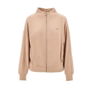 Outlet Stretch jersey full-zip sweatshirt Sweatshirts