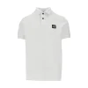 Hot Stretch pique polo shirt with logo patch T-Shirts And Polo Shirts