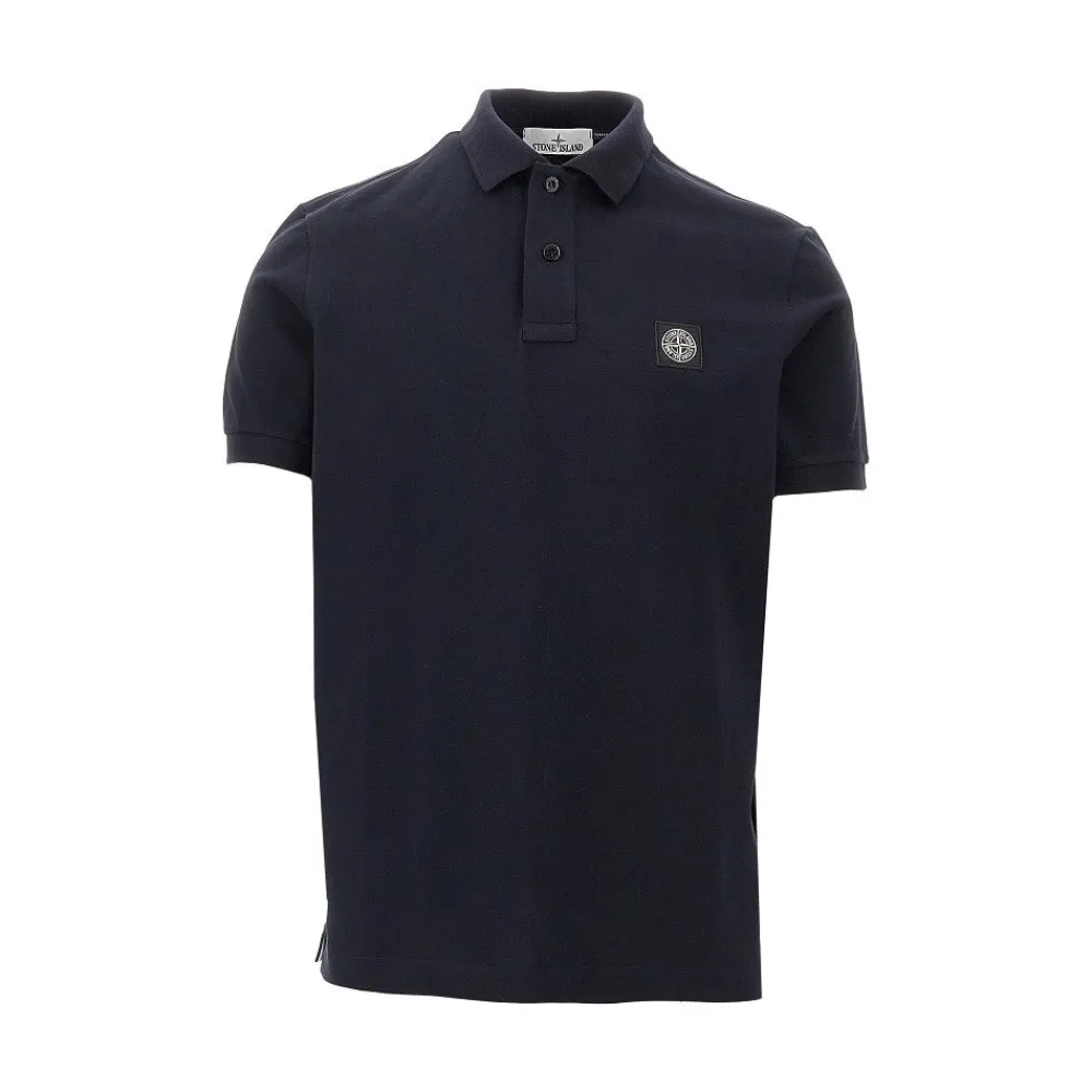 stretch_pique_polo_shirt__0.webp Best Stretch pique polo shirt with logo patch T-Shirts And Polo Shirts