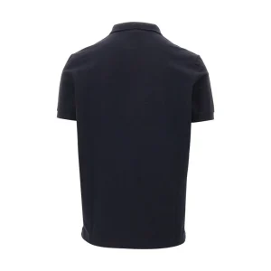 Best Stretch pique polo shirt with logo patch T-Shirts And Polo Shirts