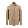 Outlet Stretch poplin Regular Fit shirt Shirts
