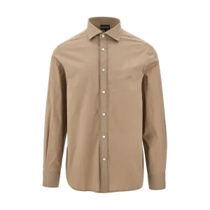 Outlet Stretch poplin Regular Fit shirt Shirts