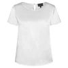 Online Stretch silk T-shirt Tops