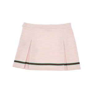 Clearance Striped cotton piquet mini skirt Kids Clothing