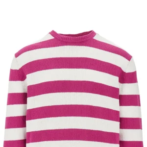 Best Striped cotton-blend sweater Knitwear
