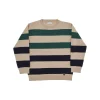 Fashion Striped crewneck sweater Kids/BOY Clothing
