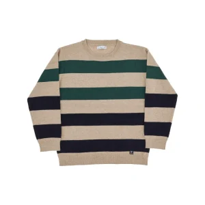 Fashion Striped crewneck sweater Kids/BOY Clothing