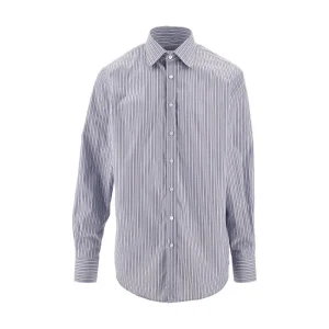 Fashion Striped jacquard cotton shirt Shirts