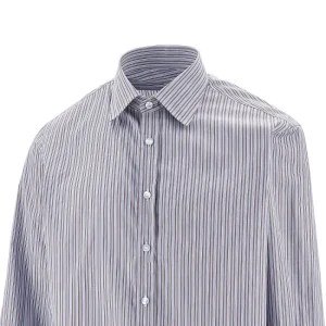 Fashion Striped jacquard cotton shirt Shirts