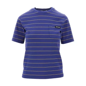 Online Striped jersey T-shirt Tops