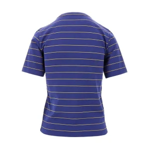 Online Striped jersey T-shirt Tops