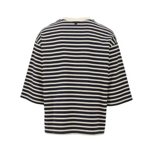 Best Striped Loose Fit T-shirt T-Shirts And Polo Shirts
