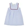 New Striped Oxford cotton mini dress Kids Clothing