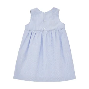 New Striped Oxford cotton mini dress Kids Clothing