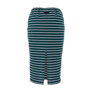 Sale Striped piquet midi skirt Skirts