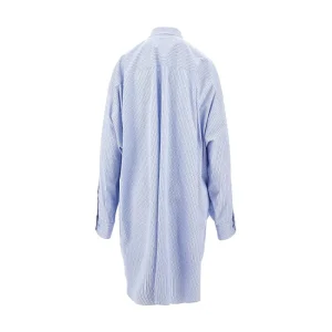 Sale Striped poplin shirt dress Dresses