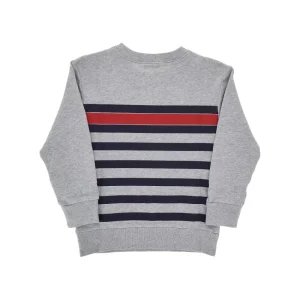 Hot Striped print crewneck sweatshirt Kids/BOY Clothing