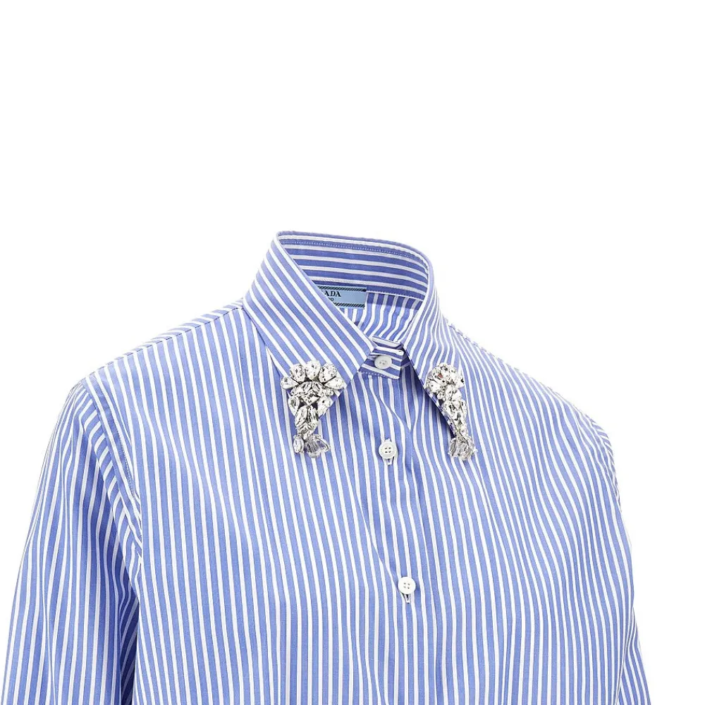 striped_shirt_with_crysta_1.webp Online Striped shirt with crystals embroidery Shirts
