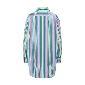 Fashion Striped shirt with velvet piping Shirts