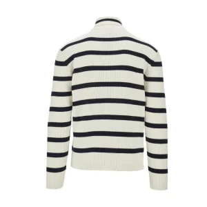 New Striped wool-blend turtleneck sweater Knitwear