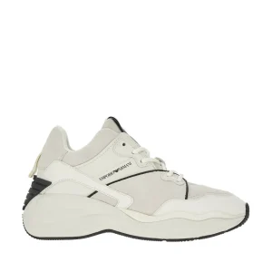 Sale Suede and leather sneakers with Eagle detail Sneakers
