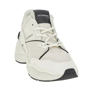 Sale Suede and leather sneakers with Eagle detail Sneakers