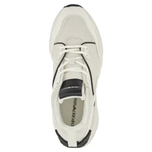 Sale Suede and leather sneakers with Eagle detail Sneakers