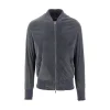 Best Suede leather blouson jacket Outerwear