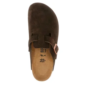 Online Suede leather 'Boston' sabot Flat Shoes