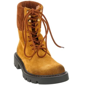 Online Suede leather laced combat boots Boots And Ankle Boots