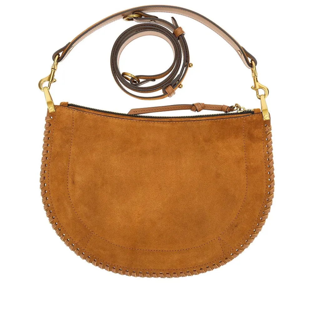 suede_leather_oskan_soft__1.webp Clearance Suede leather Oskan Soft Zip bag Shoulder Bags